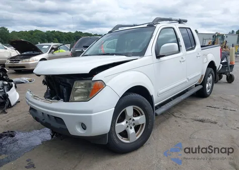 2006 Nissan Frontier Le z USA, uszkodzony, nr VIN 1N6AD07U56C469106